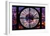 Giant Clock Window - View on the City of London by Night V-Philippe Hugonnard-Framed Photographic Print