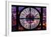 Giant Clock Window - View on the City of London by Night V-Philippe Hugonnard-Framed Photographic Print