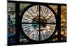 Giant Clock Window - View on the City of London by Night VI-Philippe Hugonnard-Mounted Photographic Print