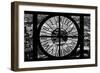 Giant Clock Window - View on the City of London by Night VIII-Philippe Hugonnard-Framed Photographic Print
