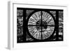 Giant Clock Window - View on the City of London by Night VIII-Philippe Hugonnard-Framed Photographic Print