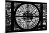 Giant Clock Window - View on the City of London by Night VIII-Philippe Hugonnard-Mounted Photographic Print