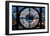 Giant Clock Window - View on the City of London by Night-Philippe Hugonnard-Framed Photographic Print