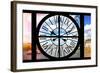 Giant Clock Window - View on the City of London with the London Eye and River Thames III-Philippe Hugonnard-Framed Photographic Print