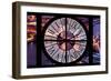 Giant Clock Window - View on the City of London with the Tower Bridge by Night III-Philippe Hugonnard-Framed Photographic Print