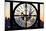 Giant Clock Window - View on the New York City at Sunset with the One World Trade Center III-Philippe Hugonnard-Mounted Photographic Print