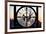 Giant Clock Window - View on the New York City at Sunset with the One World Trade Center III-Philippe Hugonnard-Framed Photographic Print