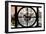 Giant Clock Window - View on the New York City - Car Wash-Philippe Hugonnard-Framed Photographic Print