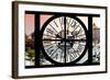 Giant Clock Window - View on the New York City - Car Wash-Philippe Hugonnard-Framed Photographic Print