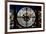 Giant Clock Window - View on the New York City - City of Lights-Philippe Hugonnard-Framed Photographic Print