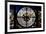 Giant Clock Window - View on the New York City - City of Lights-Philippe Hugonnard-Framed Photographic Print