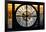 Giant Clock Window - View on the New York City - Harlem-Philippe Hugonnard-Framed Photographic Print