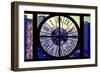 Giant Clock Window - View on the New York City - Midtown Manhattan-Philippe Hugonnard-Framed Photographic Print