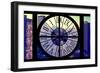 Giant Clock Window - View on the New York City - Midtown Manhattan-Philippe Hugonnard-Framed Photographic Print