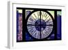 Giant Clock Window - View on the New York City - Midtown Manhattan-Philippe Hugonnard-Framed Photographic Print