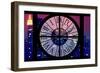 Giant Clock Window - View on the New York City - The New Yorker-Philippe Hugonnard-Framed Photographic Print