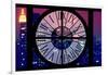 Giant Clock Window - View on the New York City - The New Yorker-Philippe Hugonnard-Framed Photographic Print