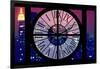 Giant Clock Window - View on the New York City - The New Yorker-Philippe Hugonnard-Framed Photographic Print