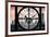 Giant Clock Window - View on the New York with the One World Trade Center-Philippe Hugonnard-Framed Photographic Print