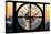 Giant Clock Window - View on the One World Trade Center at Sunset II-Philippe Hugonnard-Stretched Canvas