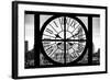 Giant Clock Window - View on the One World Trade Center-Philippe Hugonnard-Framed Photographic Print