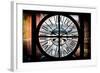 Giant Clock Window - View on the Streets of Manhattan - 10th Avenue-Philippe Hugonnard-Framed Photographic Print