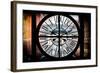 Giant Clock Window - View on the Streets of Manhattan - 10th Avenue-Philippe Hugonnard-Framed Photographic Print