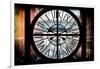 Giant Clock Window - View on the Streets of Manhattan - 10th Avenue-Philippe Hugonnard-Framed Photographic Print