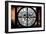 Giant Clock Window - View on the Streets of Manhattan - 10th Avenue-Philippe Hugonnard-Framed Photographic Print