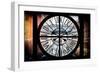 Giant Clock Window - View on the Streets of Manhattan - 10th Avenue-Philippe Hugonnard-Framed Photographic Print