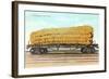 Giant Corn Cob on Flatbed, Washington-null-Framed Art Print