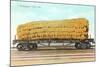 Giant Corn Cob on Flatbed, Washington-null-Mounted Art Print