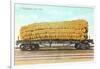 Giant Corn Cob on Flatbed, Washington-null-Framed Art Print