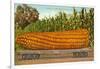 Giant Corn on Flatbed-null-Framed Art Print