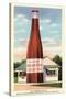 Giant Cranberry Cocktail Bottle-null-Stretched Canvas