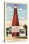 Giant Cranberry Cocktail Bottle-null-Stretched Canvas