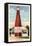 Giant Cranberry Cocktail Bottle-null-Framed Stretched Canvas