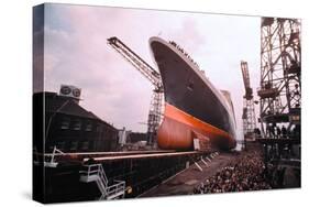 Giant Cunard Liner-null-Stretched Canvas