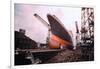 Giant Cunard Liner-null-Framed Photographic Print