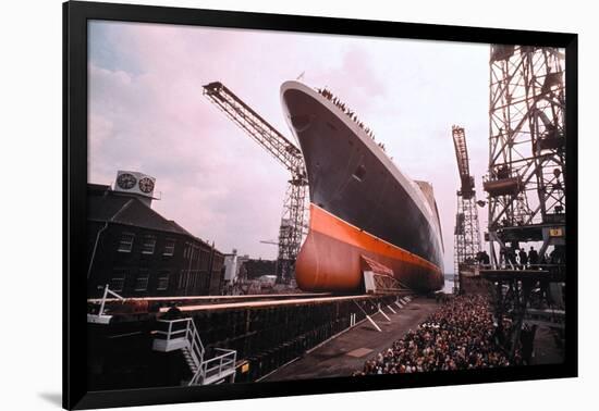 Giant Cunard Liner-null-Framed Photographic Print