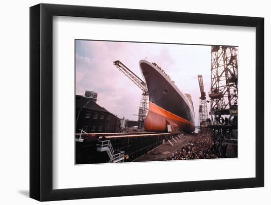 Giant Cunard Liner-null-Framed Photographic Print