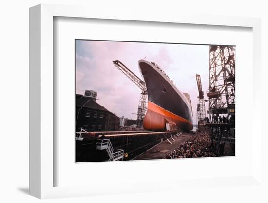 Giant Cunard Liner-null-Framed Photographic Print