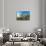 Giant Dinosaur in the Background of the Sky.-iurii-Stretched Canvas displayed on a wall