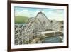 Giant Dipper Roller Coaster, Vancouver, British Columbia-null-Framed Premium Giclee Print