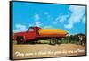 Giant Ear of Corn on Truck, Iowa-null-Framed Stretched Canvas