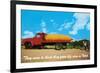 Giant Ear of Corn on Truck, Iowa-null-Framed Art Print