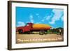 Giant Ear of Corn on Truck, Iowa-null-Framed Art Print