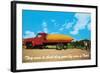Giant Ear of Corn on Truck, Iowa-null-Framed Art Print