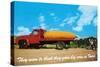 Giant Ear of Corn on Truck, Iowa-null-Stretched Canvas