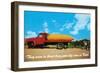 Giant Ear of Corn on Truck, Iowa-null-Framed Art Print